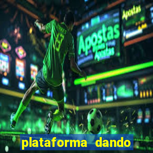 plataforma dando bonus de cadastro