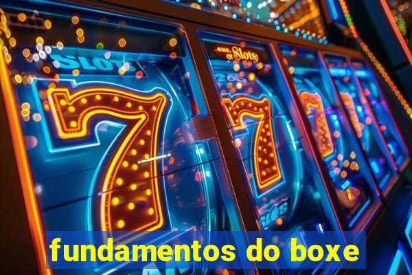 fundamentos do boxe