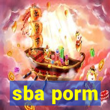 sba porm