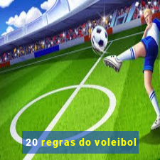 20 regras do voleibol