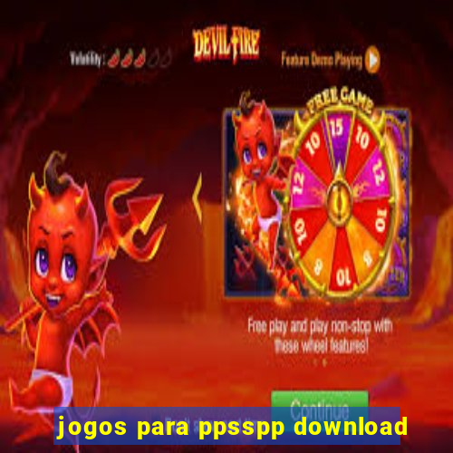 jogos para ppsspp download