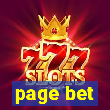 page bet