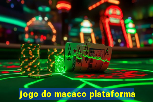 jogo do macaco plataforma