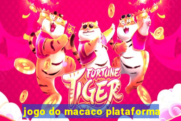 jogo do macaco plataforma