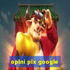 opini pix google