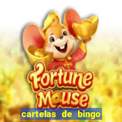 cartelas de bingo para imprimir de 1 a 90