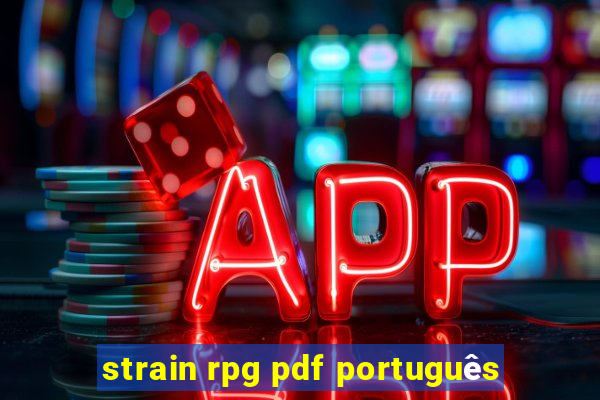 strain rpg pdf português