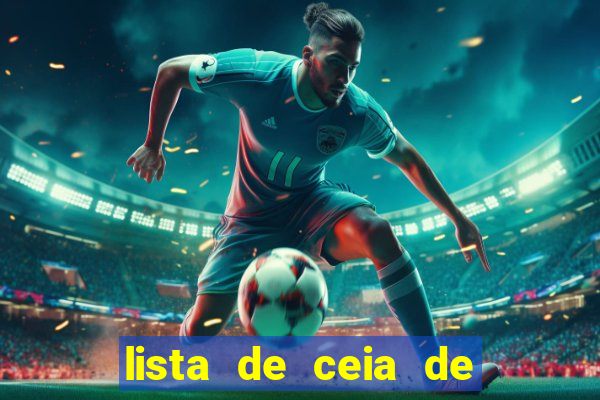 lista de ceia de natal completa