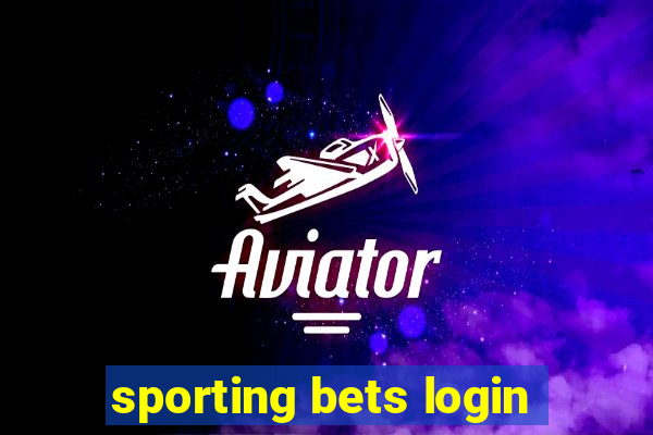 sporting bets login