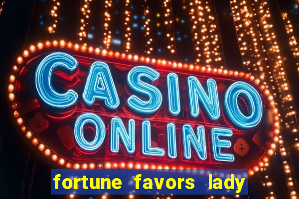 fortune favors lady nikuko legendado pt br