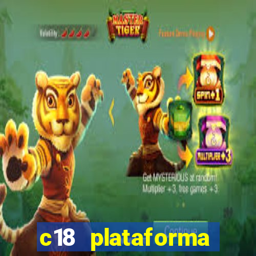 c18 plataforma login entrar