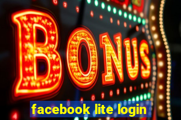 facebook lite login