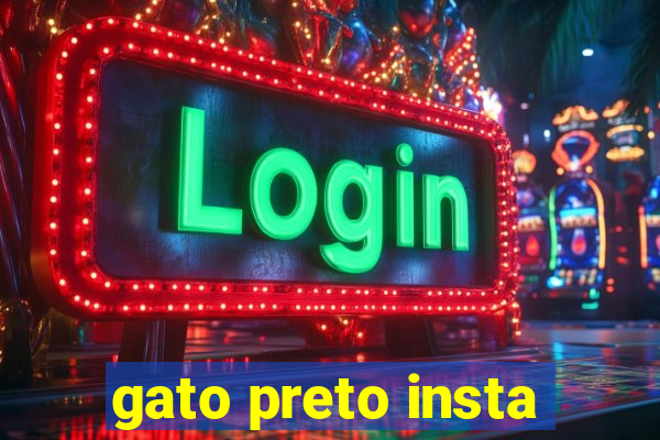 gato preto insta