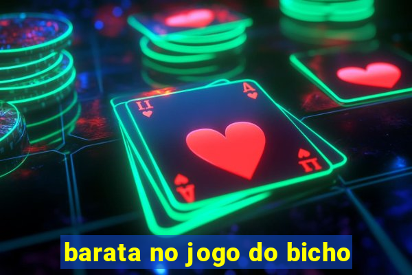 barata no jogo do bicho