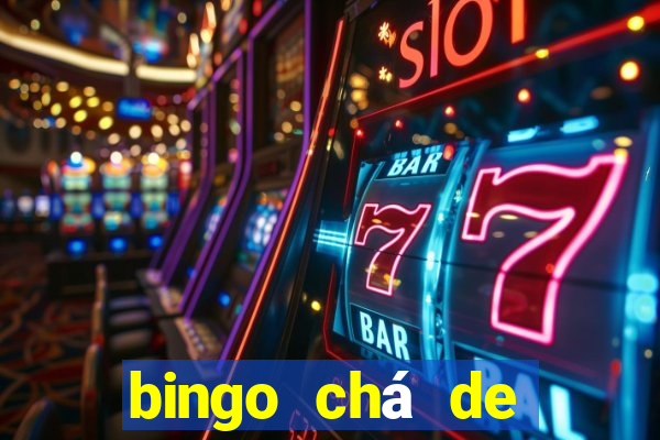 bingo chá de bebê excel