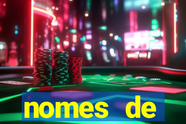 nomes de plataformas de jogos de cassino