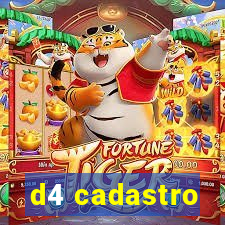 d4 cadastro