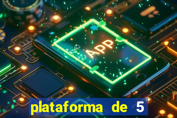 plataforma de 5 reais fortune tiger