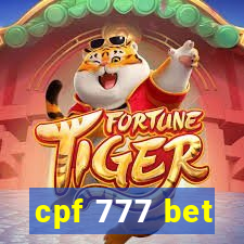 cpf 777 bet