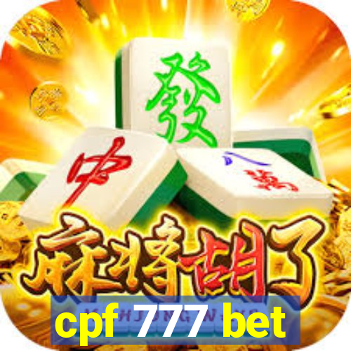 cpf 777 bet