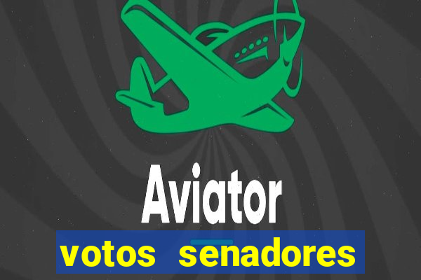 votos senadores impeachment alexandre de moraes