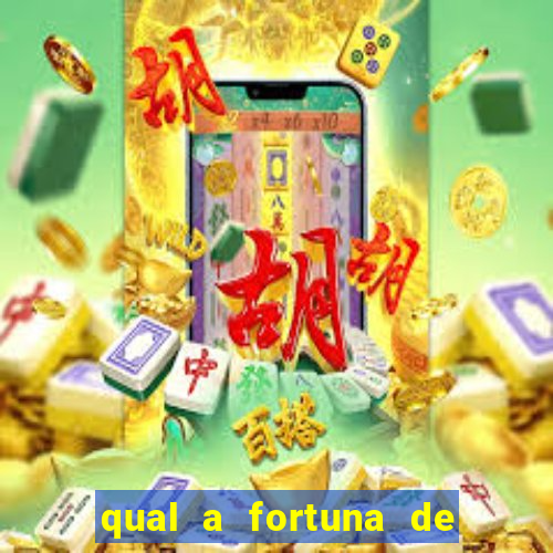 qual a fortuna de tony ramos