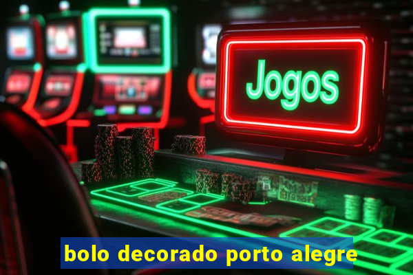 bolo decorado porto alegre