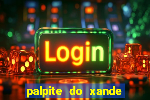 palpite do xande de hoje