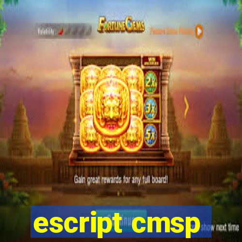 escript cmsp