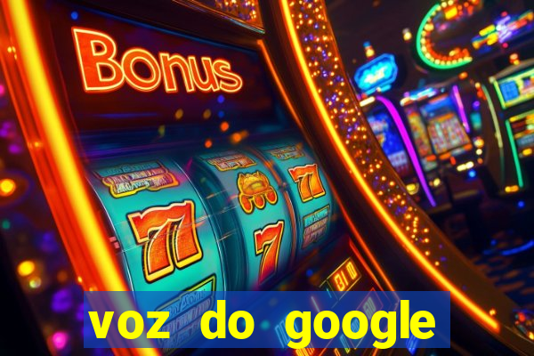 voz do google tradutor homem