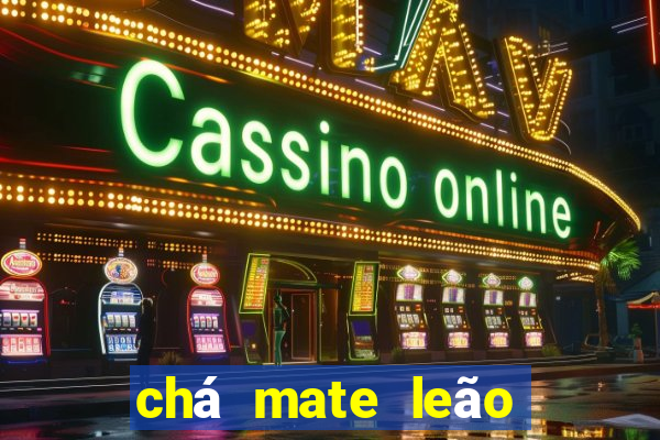 chá mate leão pêssego benefícios