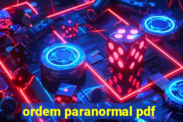 ordem paranormal pdf
