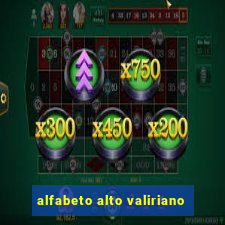 alfabeto alto valiriano