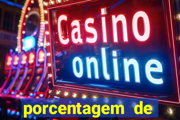 porcentagem de jogos pagantes slots