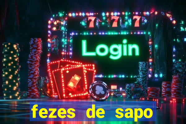 fezes de sapo transmite doença para humanos