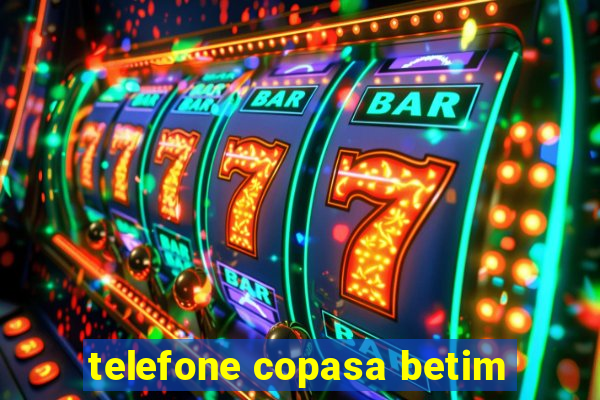 telefone copasa betim