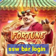 ssw bar login