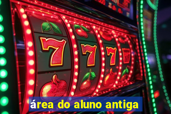 área do aluno antiga