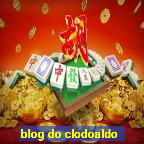 blog do clodoaldo