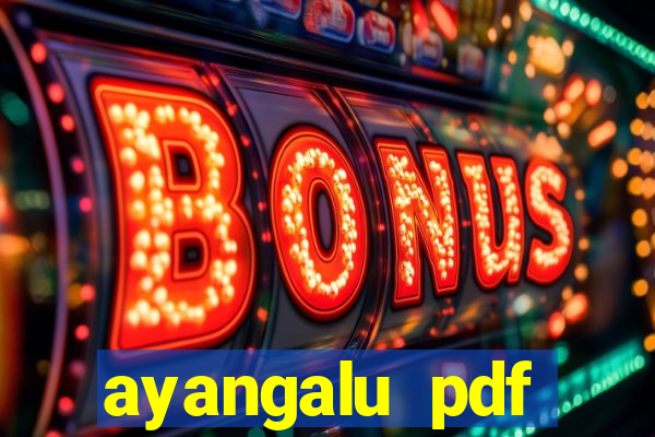 ayangalu pdf ayangalu orisha