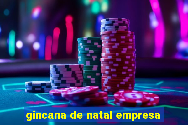 gincana de natal empresa
