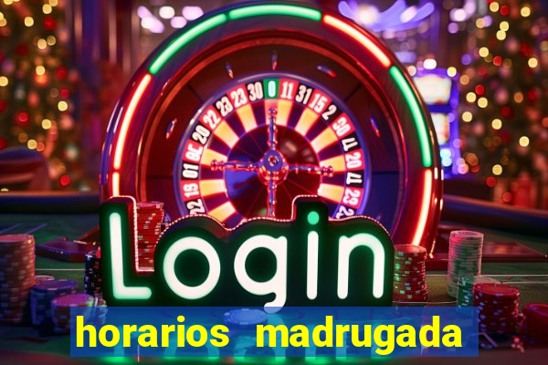 horarios madrugada fortune tiger