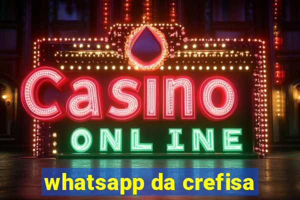 whatsapp da crefisa