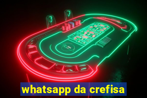 whatsapp da crefisa
