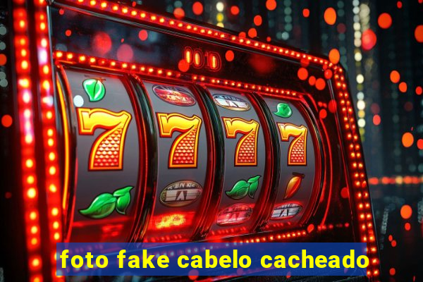 foto fake cabelo cacheado