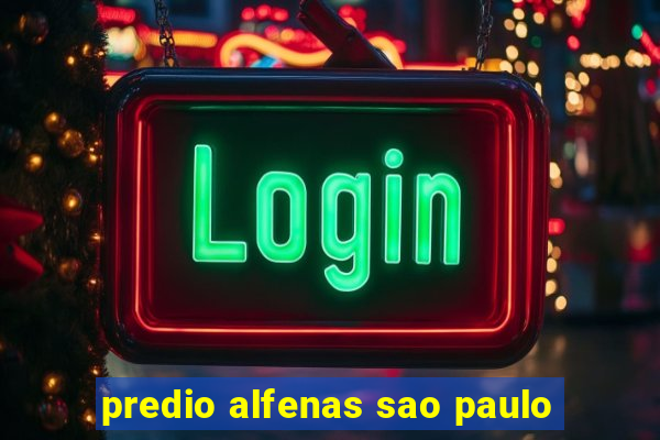 predio alfenas sao paulo