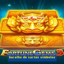 baralho de cartas simbolos