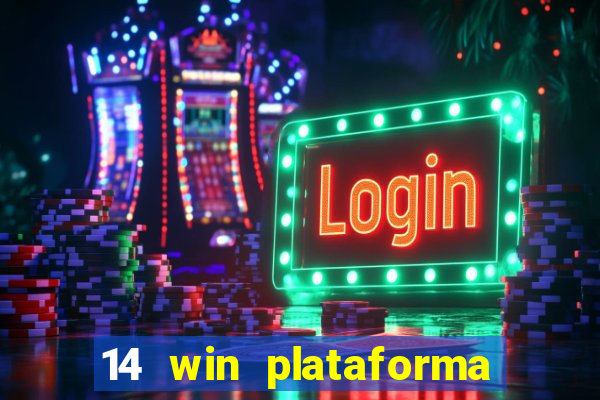 14 win plataforma de jogos