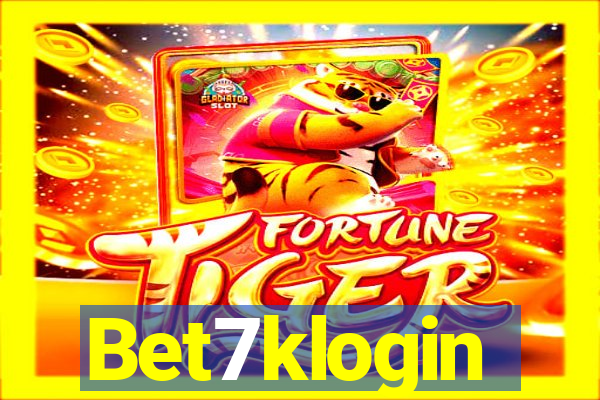 Bet7klogin