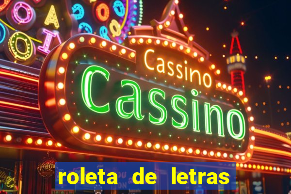 roleta de letras stop online